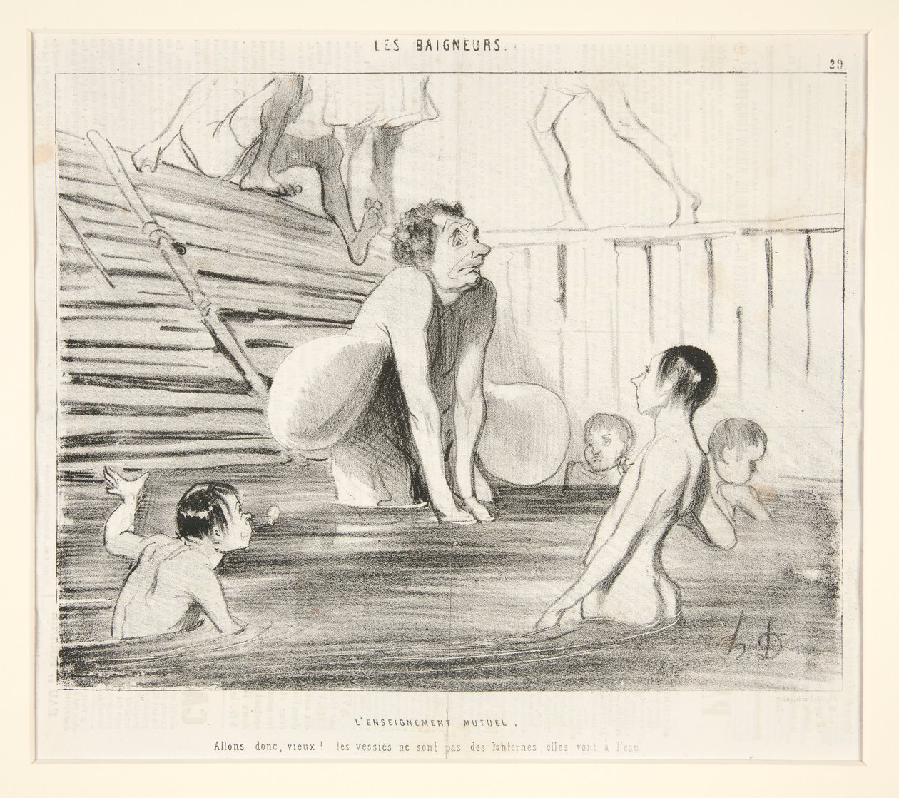 L by Honoré Daumier