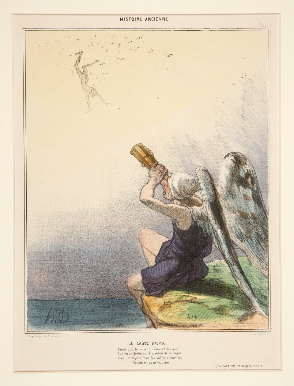 Güz D by Honoré Daumier