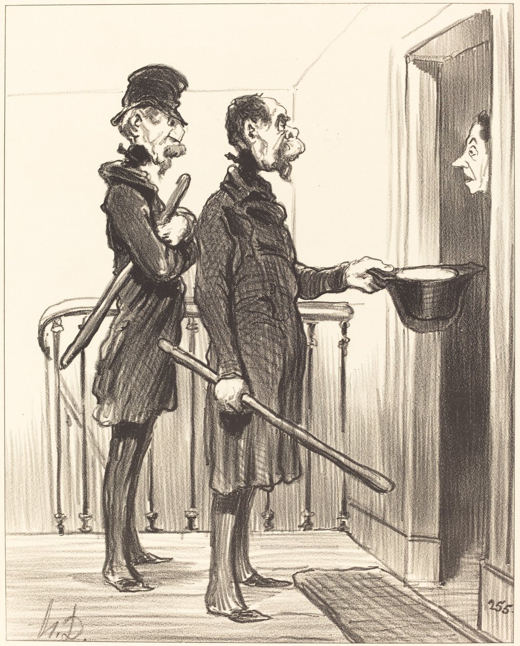 Napolyon Aboneliği by Honoré Daumier
