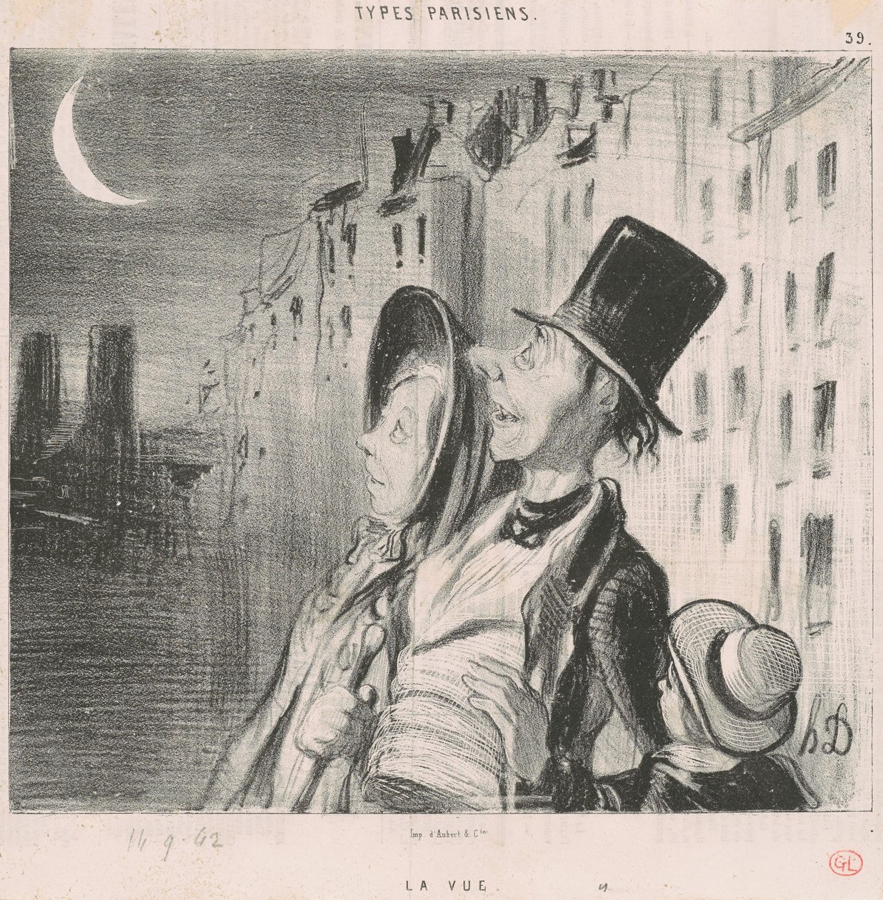 görüş by Honoré Daumier
