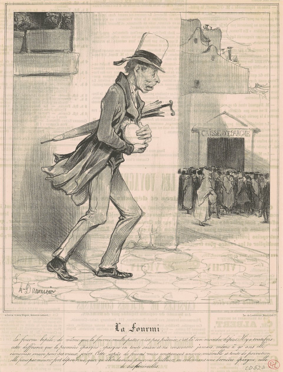 Karınca by Honoré Daumier