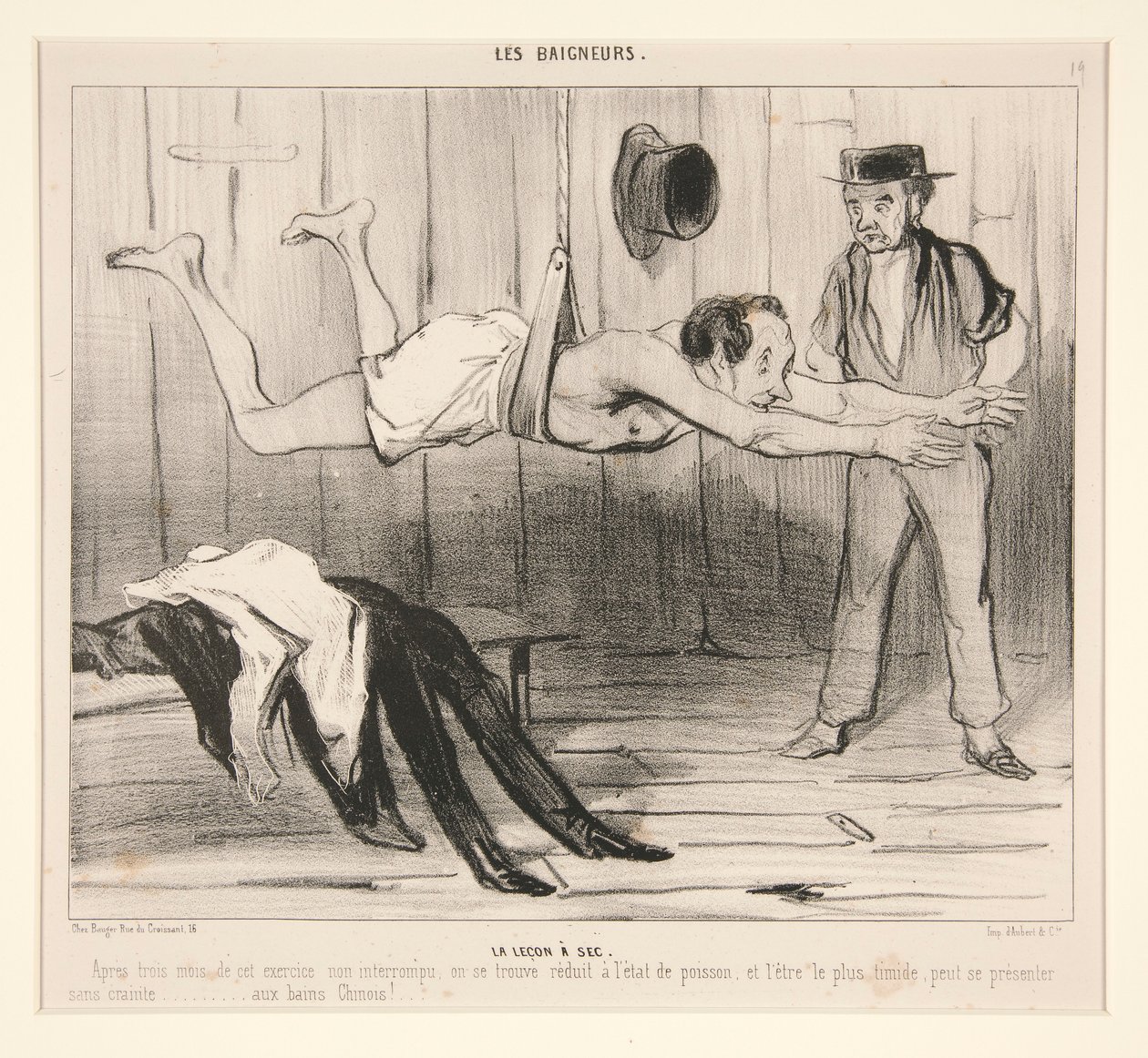 Ders kuruydu. Bu egzersizden üç ay sonra by Honoré Daumier