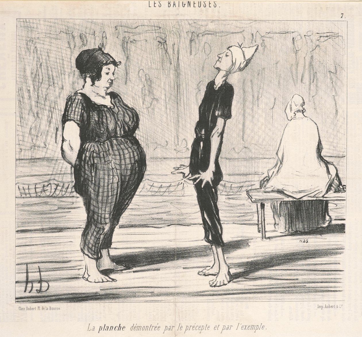 Kurul, kurala göre göstermek için... by Honoré Daumier