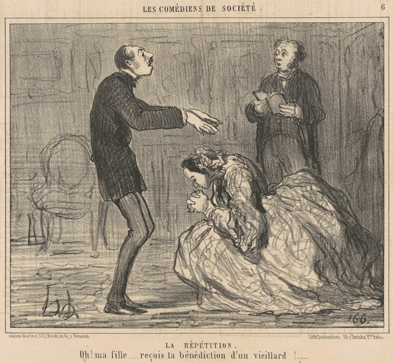 Tekrarlama by Honoré Daumier