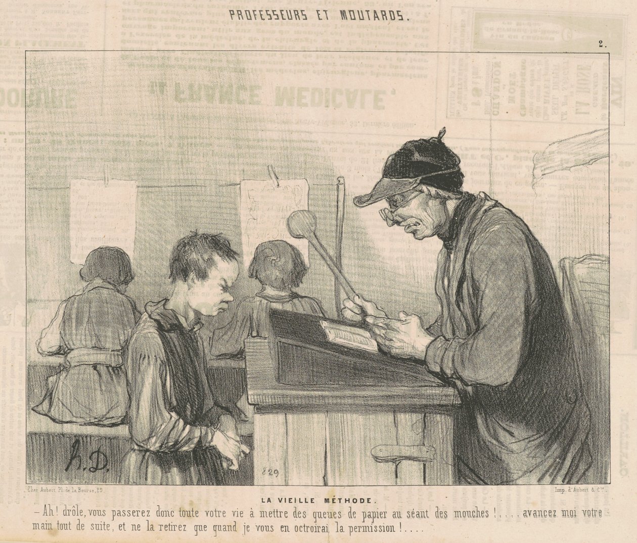 eski yöntem by Honoré Daumier