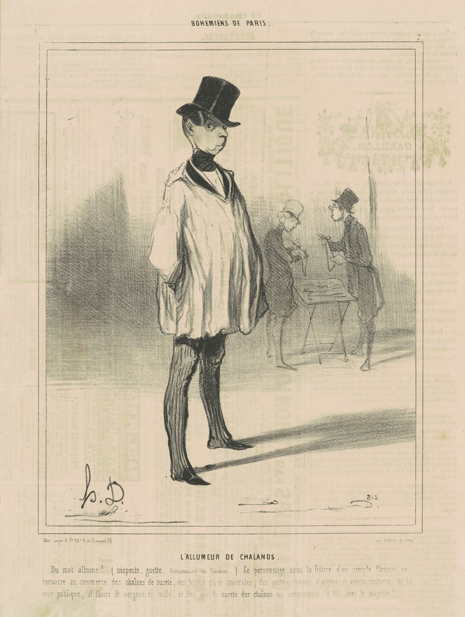 Mavnaların Çakmağı by Honoré Daumier