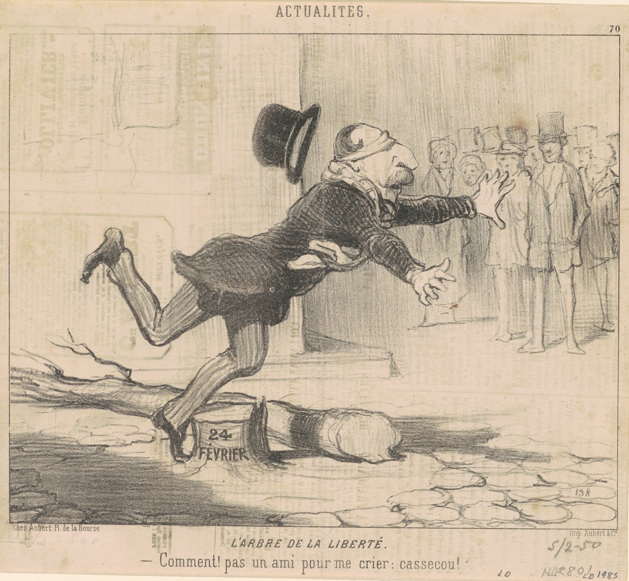Özgürlük Ağacı by Honoré Daumier