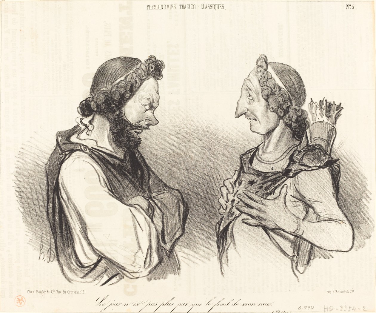 Gün daha saf değil... by Honoré Daumier