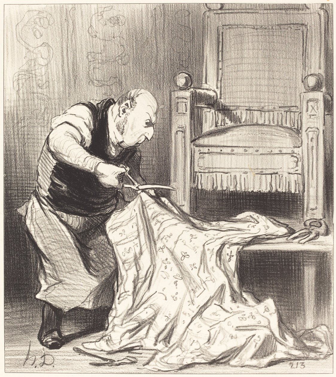Yeni Crown Döşeme... by Honoré Daumier