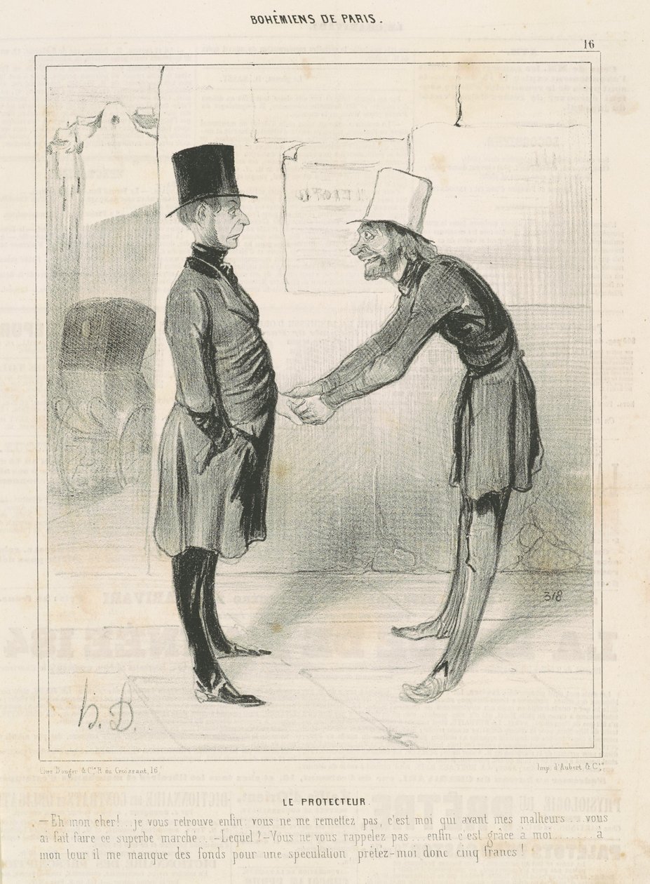 Koruyucu by Honoré Daumier