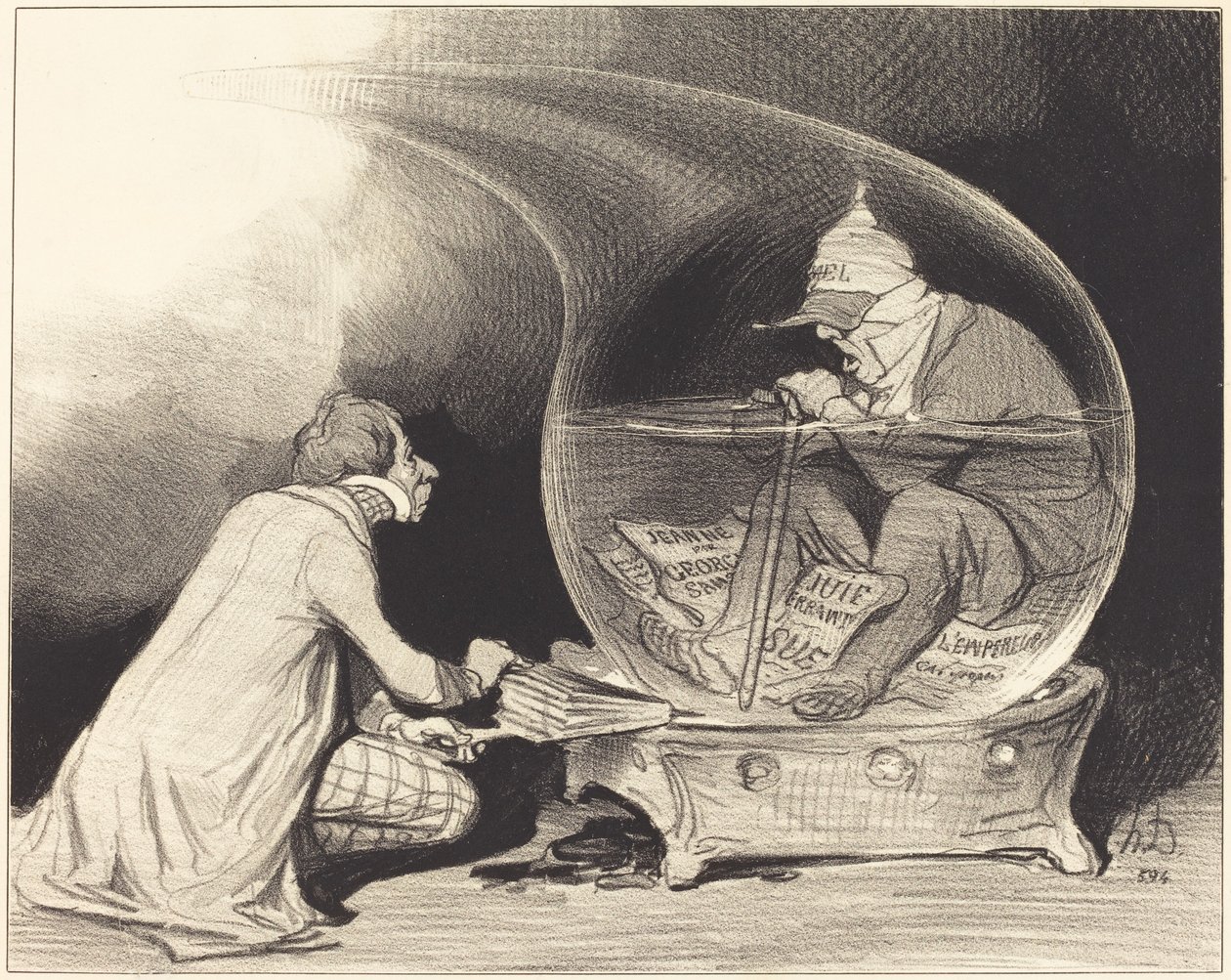 Anayasanın Yenilenmesi by Honoré Daumier