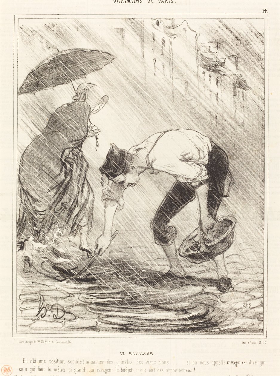 yağmacı by Honoré Daumier