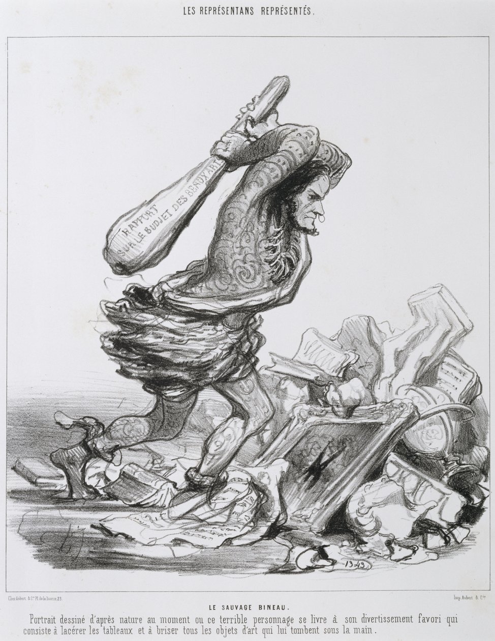 Vahşi Bina by Honoré Daumier
