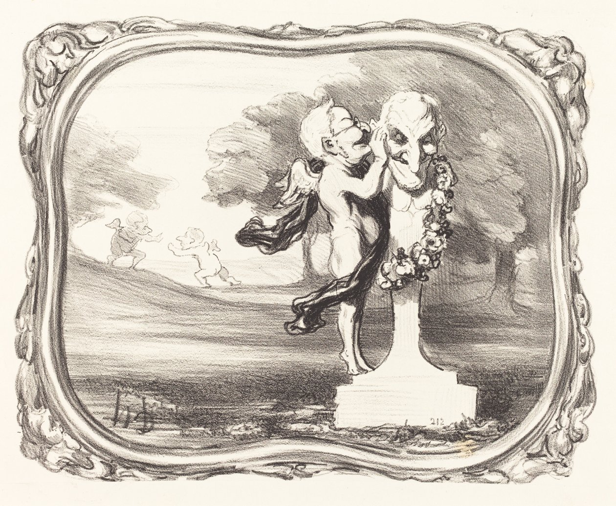 Faun Tanrısına Emanet Edilen Sır by Honoré Daumier