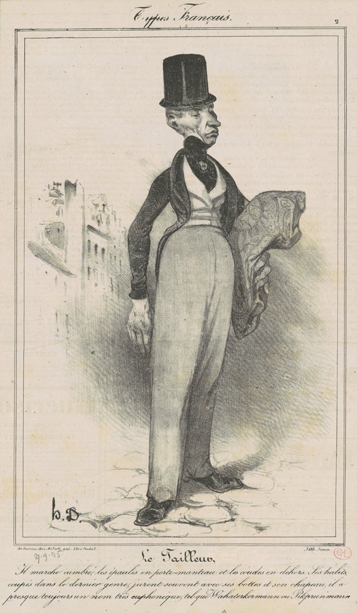 Terzi by Honoré Daumier