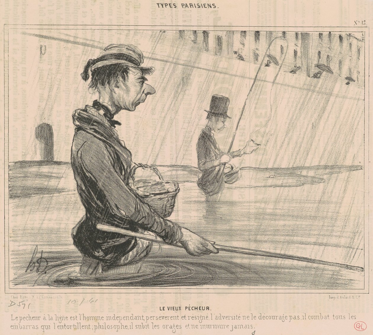 Eski Günahkar by Honoré Daumier