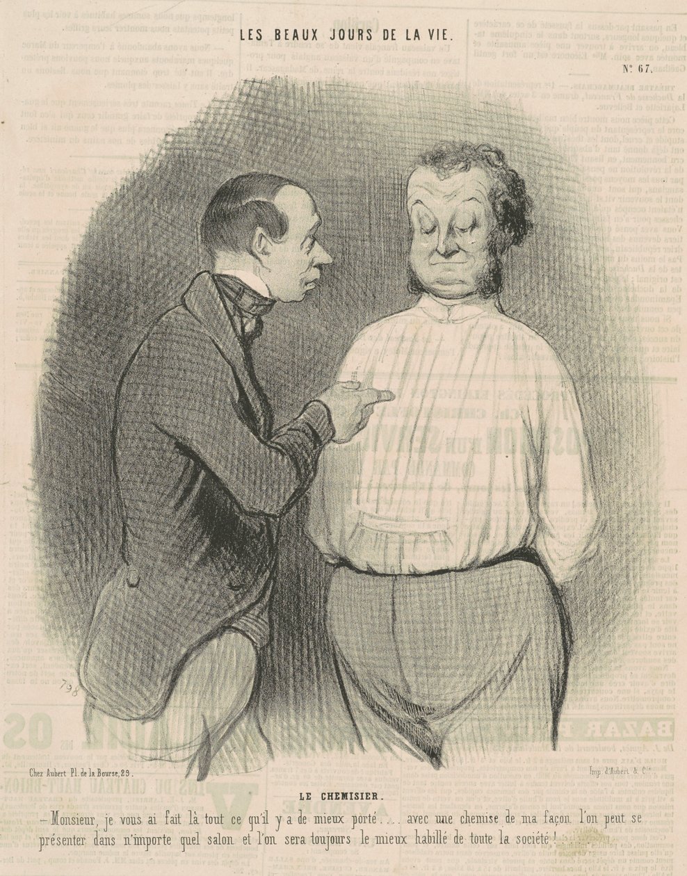 Bluz by Honoré Daumier