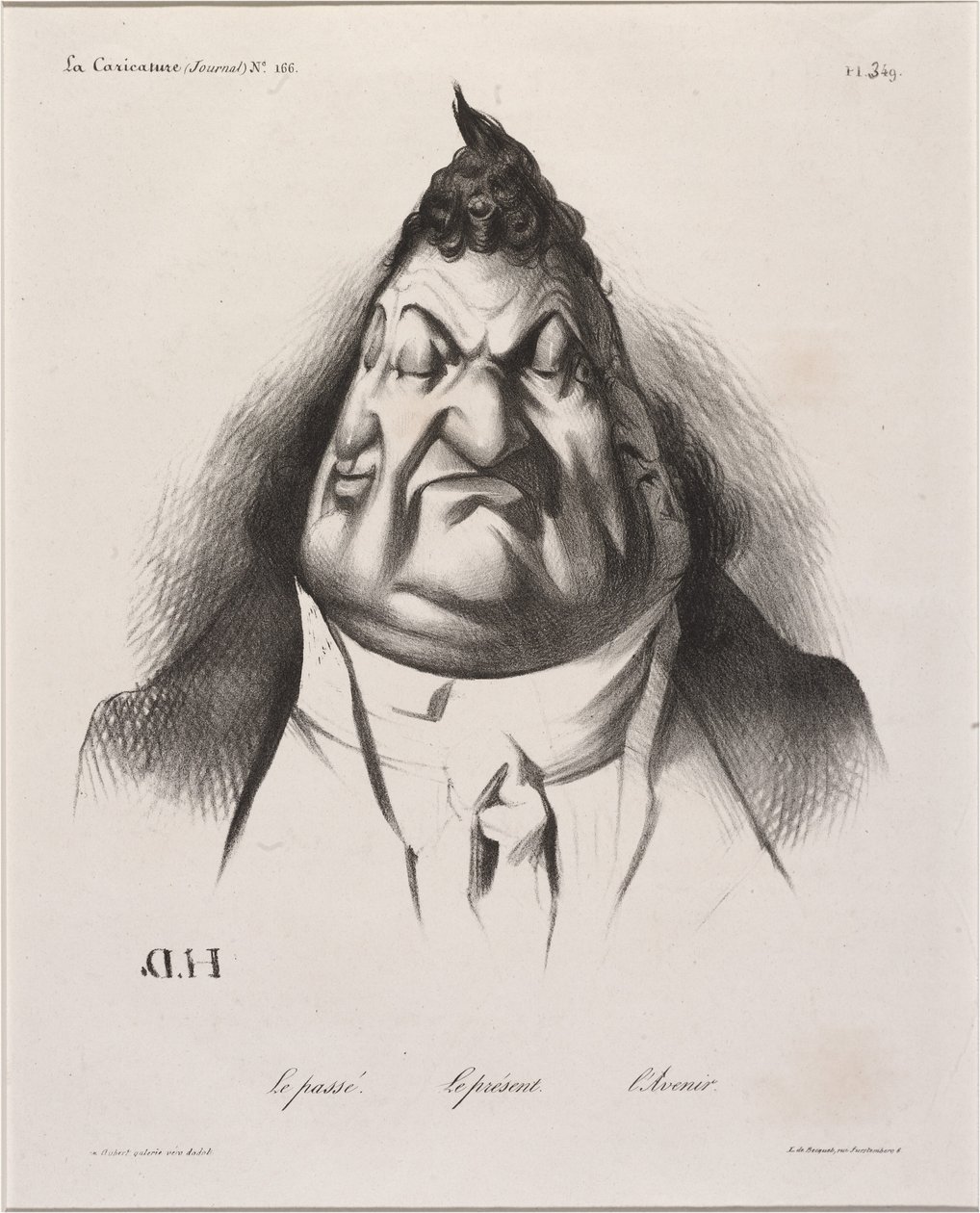 Geçmiş - şimdi - gelecek by Honoré Daumier
