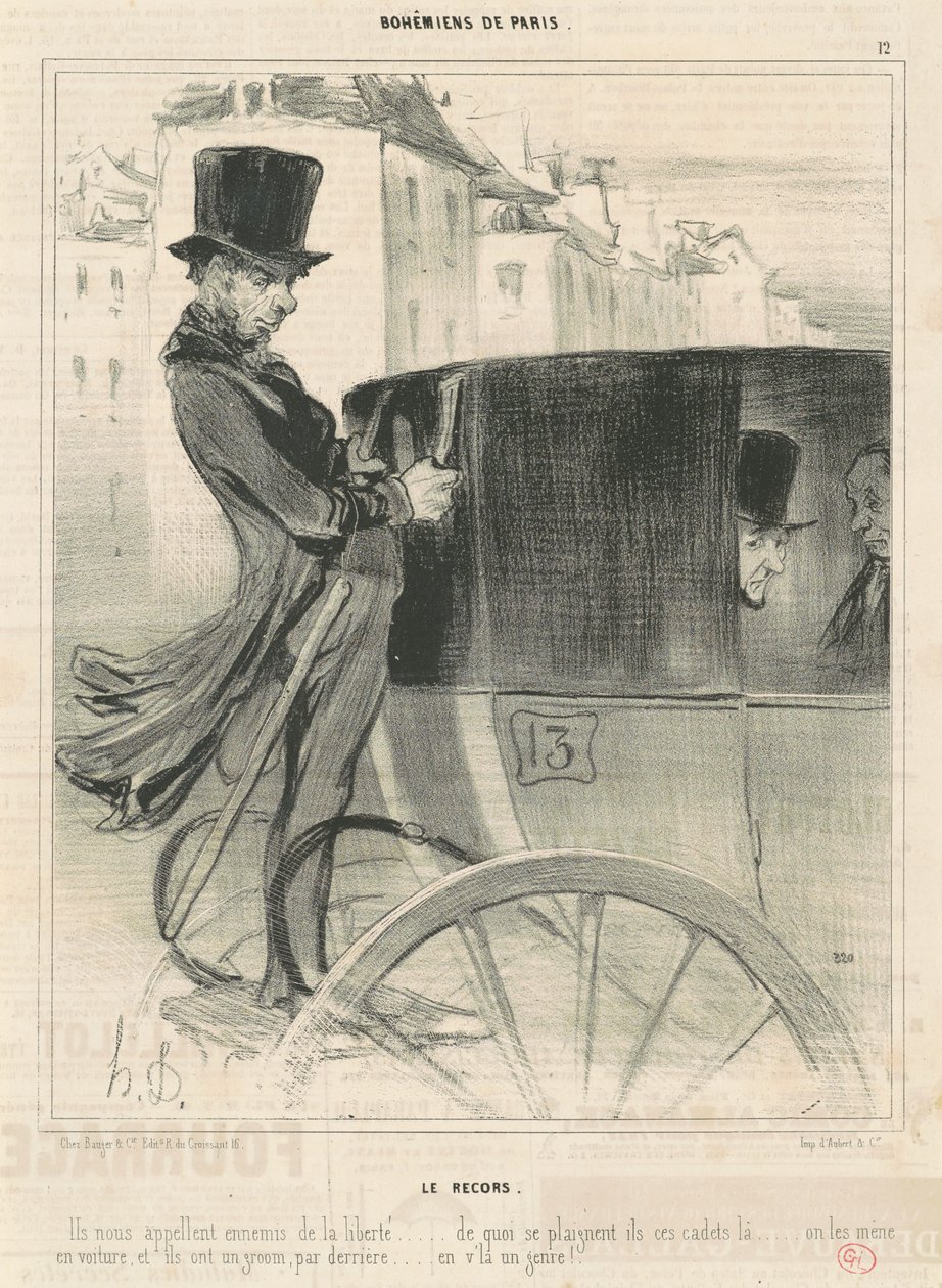 kayıt by Honoré Daumier