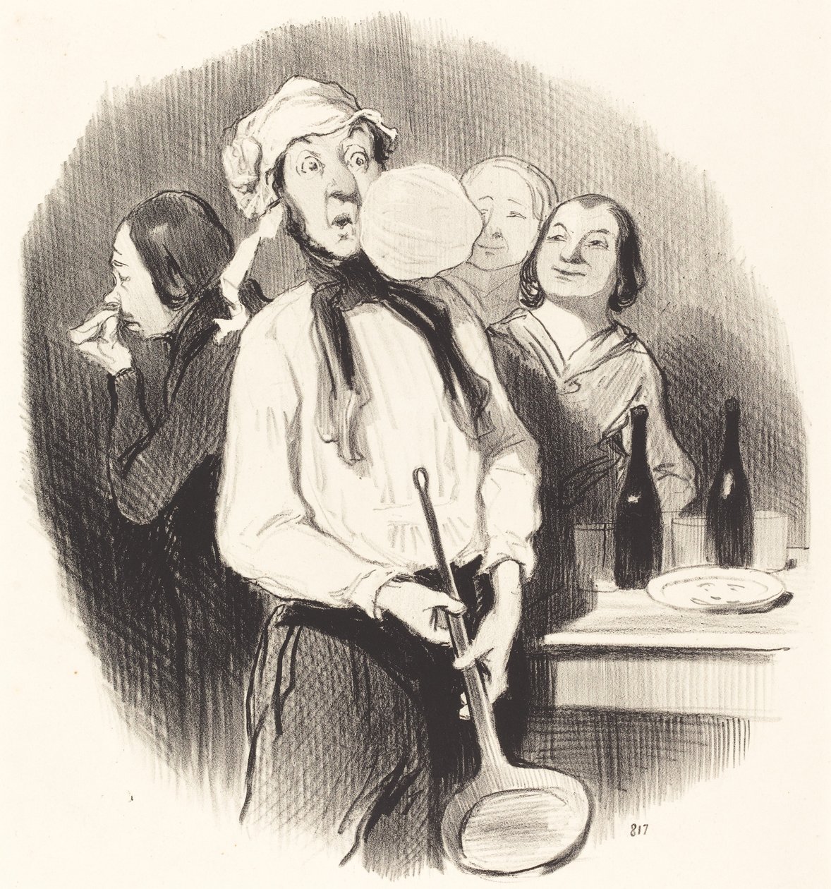 Pankekler by Honoré Daumier
