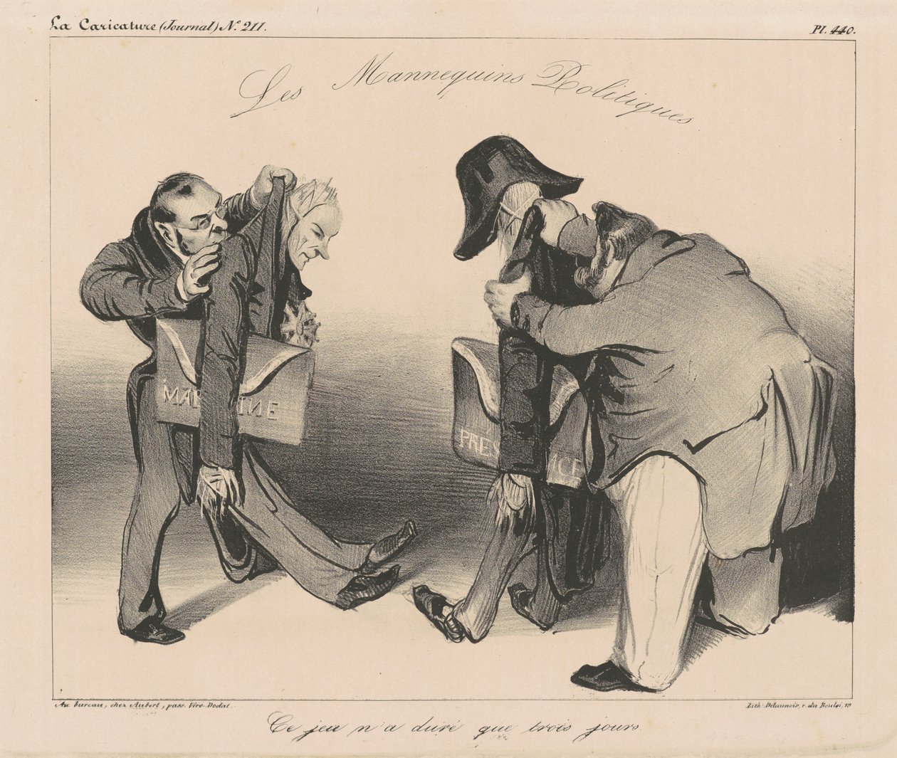 Siyasi Modeller by Honoré Daumier