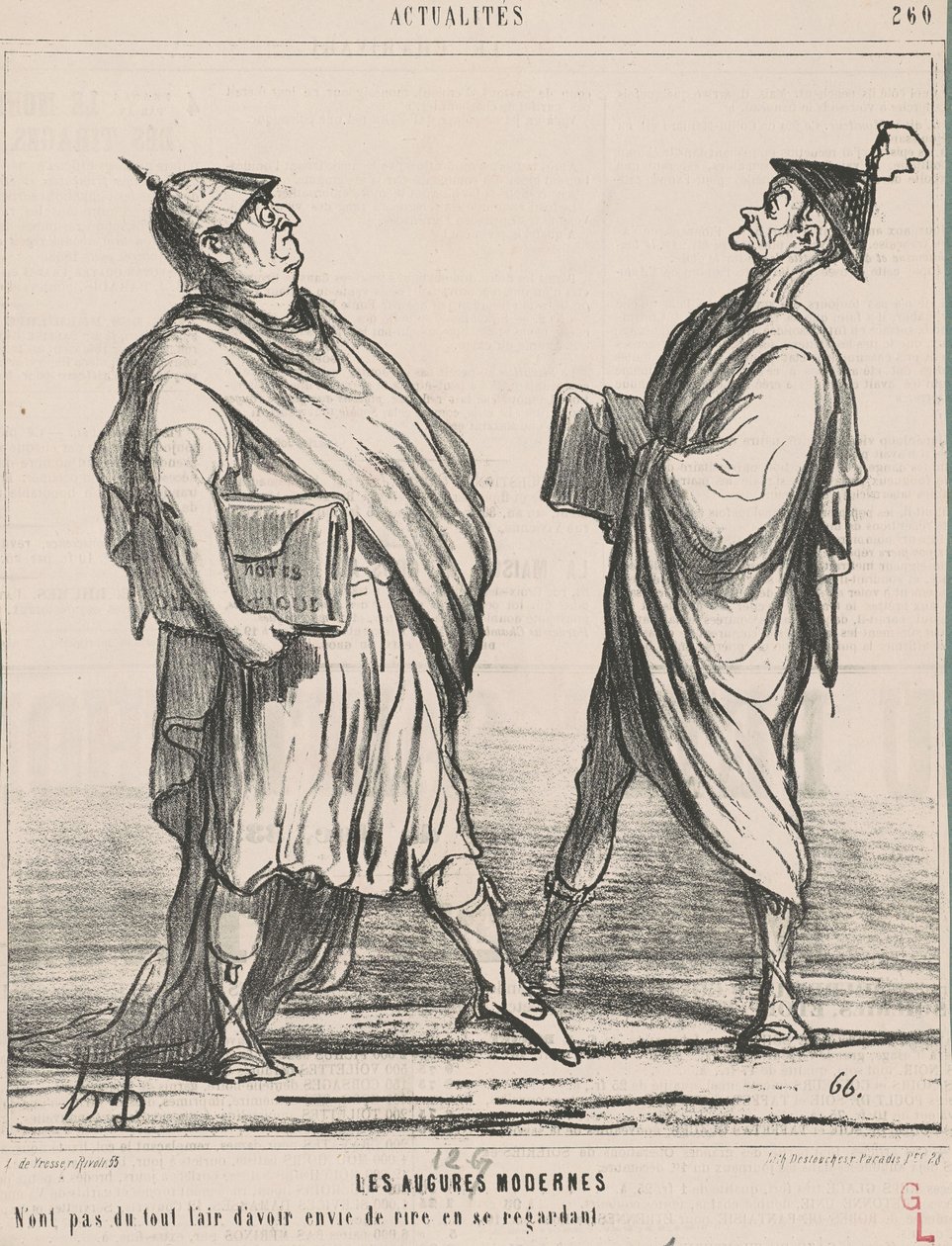 Modern kehanetler... by Honoré Daumier