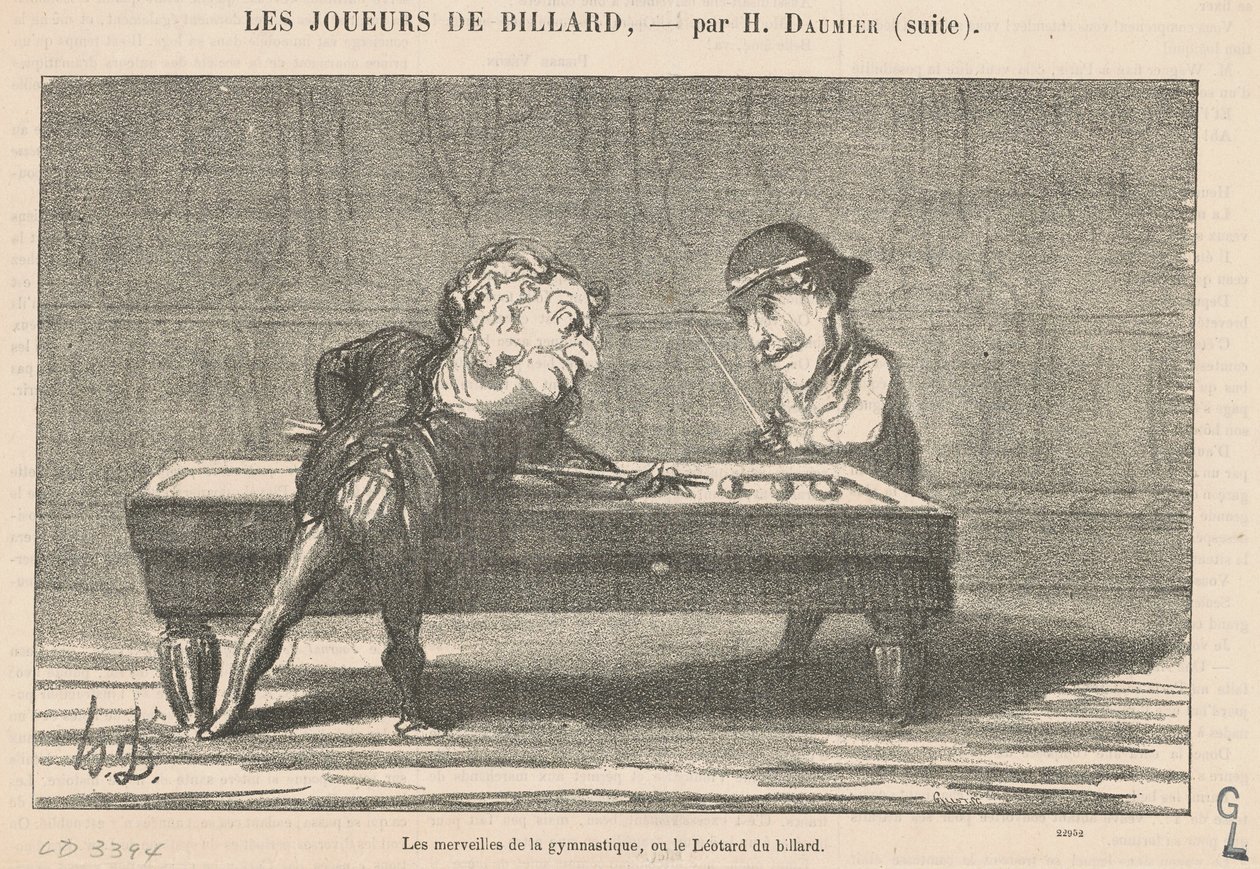 Jimnastiğin mucizeleri... by Honoré Daumier