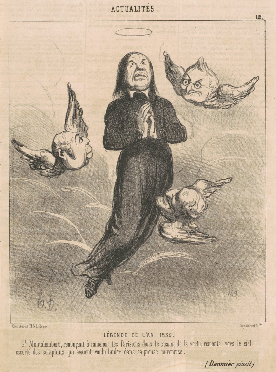 1850 yılı efsanesi by Honoré Daumier