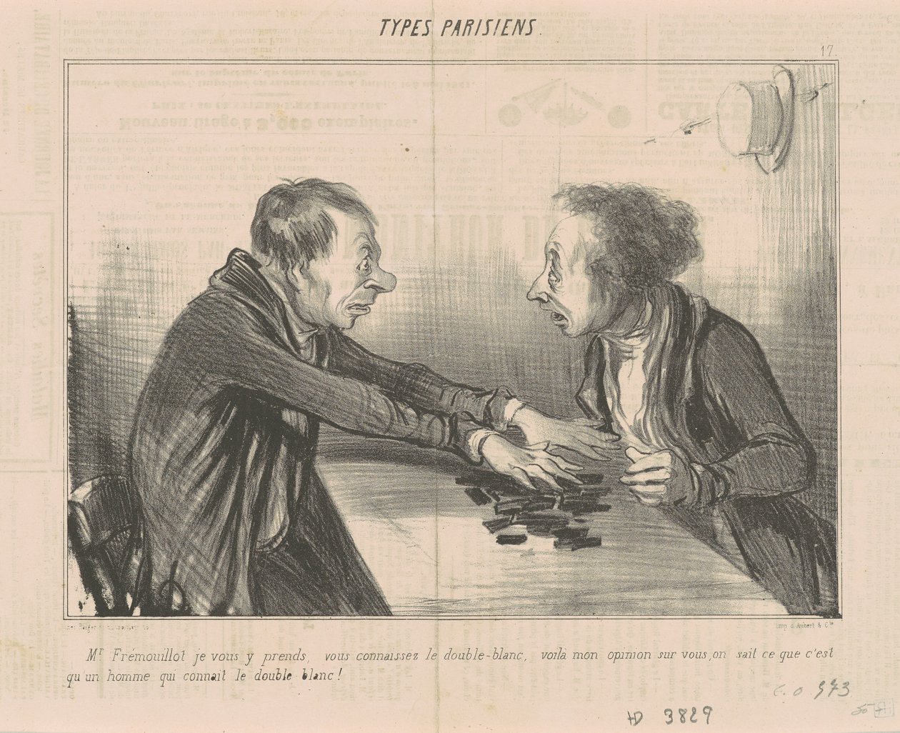 Bay Frémouillot sizi oraya götürüyorum, bilirsiniz... by Honoré Daumier