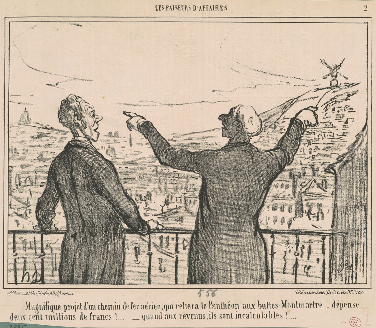 Harika proje... by Honoré Daumier