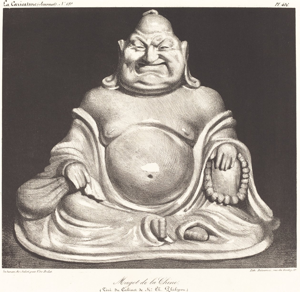Çin istifi by Honoré Daumier