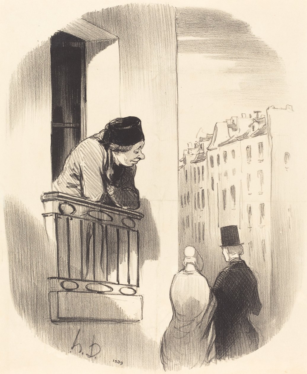 ben de gençtim... by Honoré Daumier