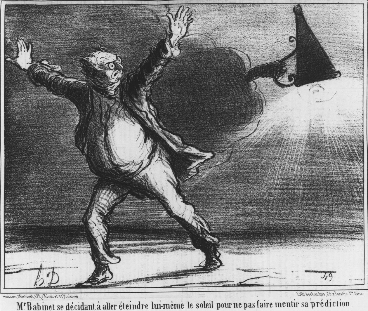 Mösyö Babient, Honore Daumier