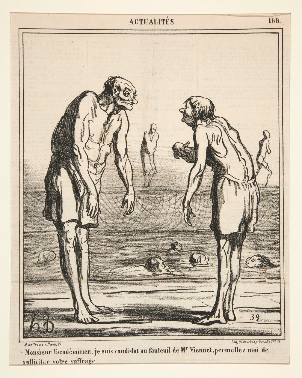Bay. by Honoré Daumier