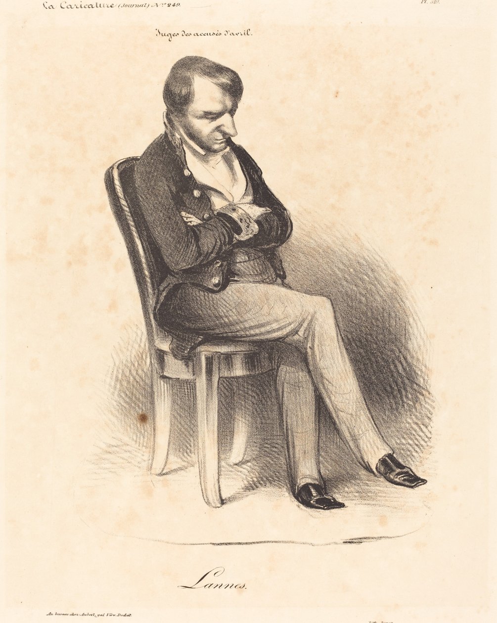 Napolyon Lannes by Honoré Daumier