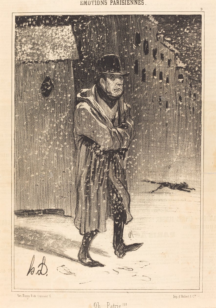 Ey Vatan!!! by Honoré Daumier