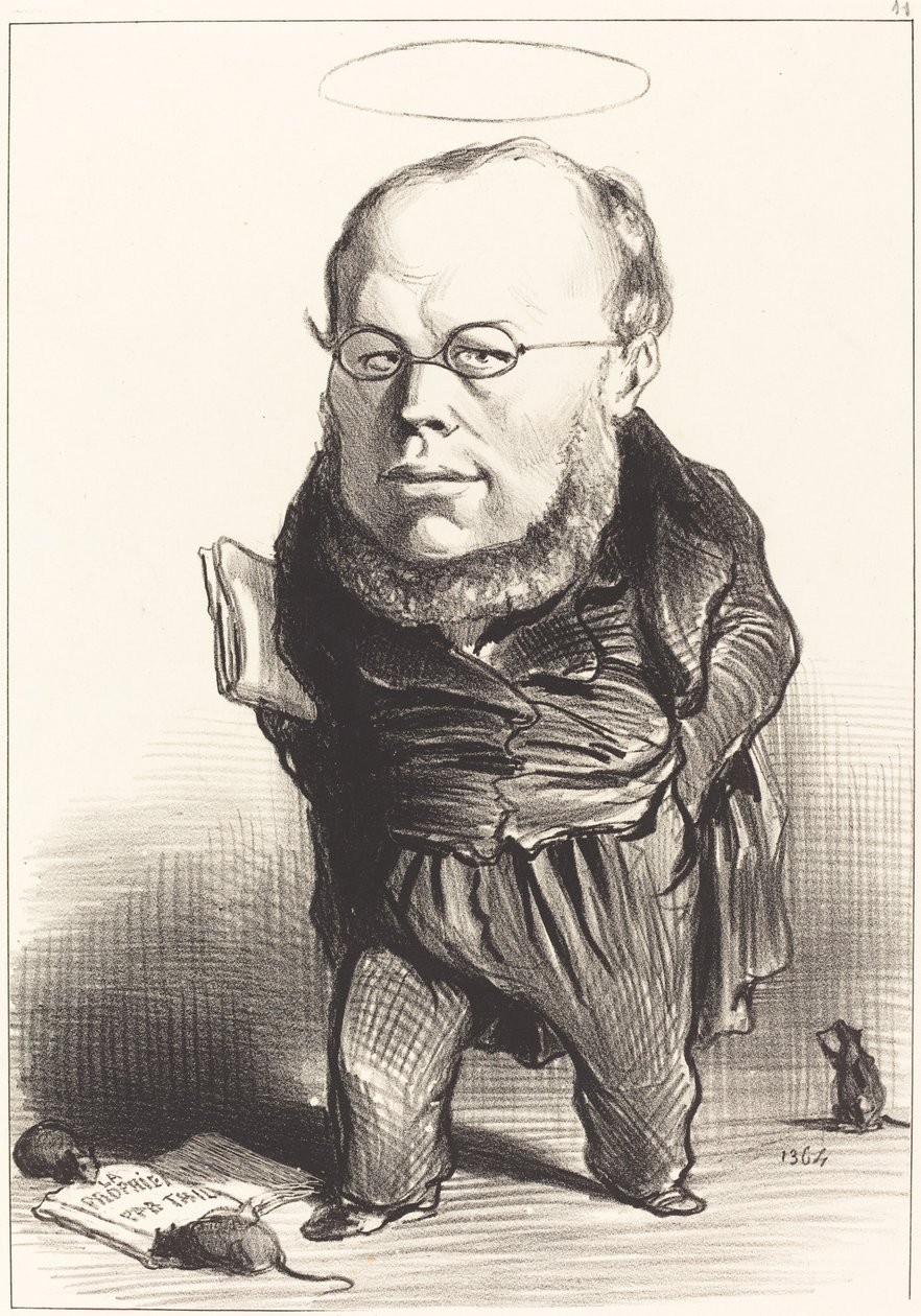 PJ Proudhon by Honoré Daumier