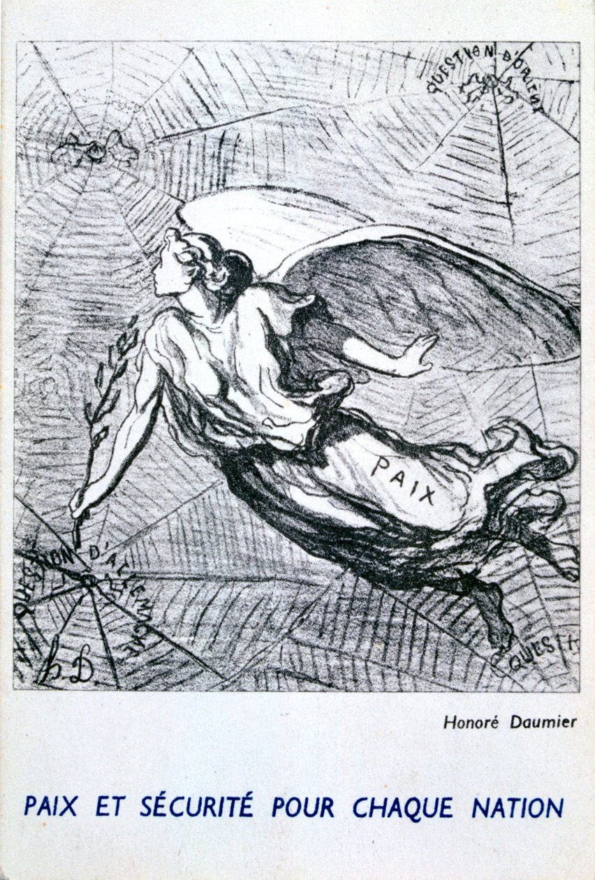 Her Ulus İçin Barış ve Güvenlik by Honoré Daumier
