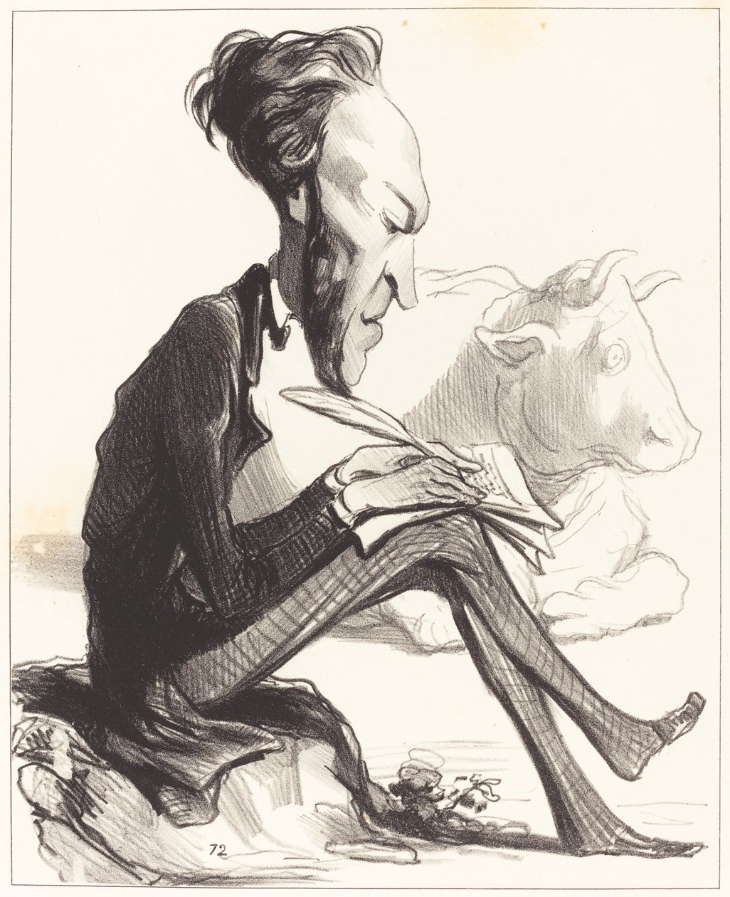Doktora Auguste Demesmay by Honoré Daumier