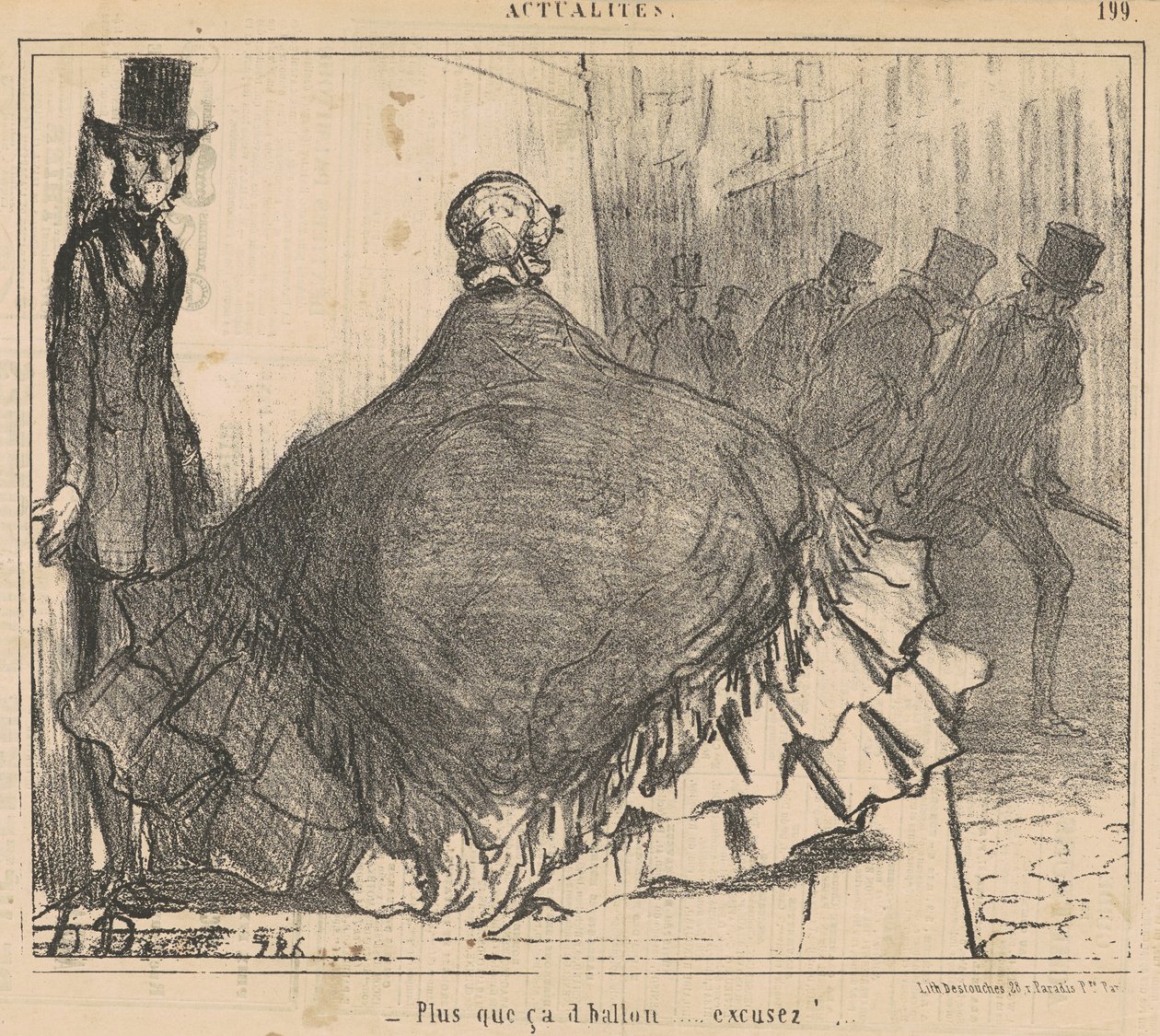 Topdan daha fazlası... Afedersiniz! ... by Honoré Daumier