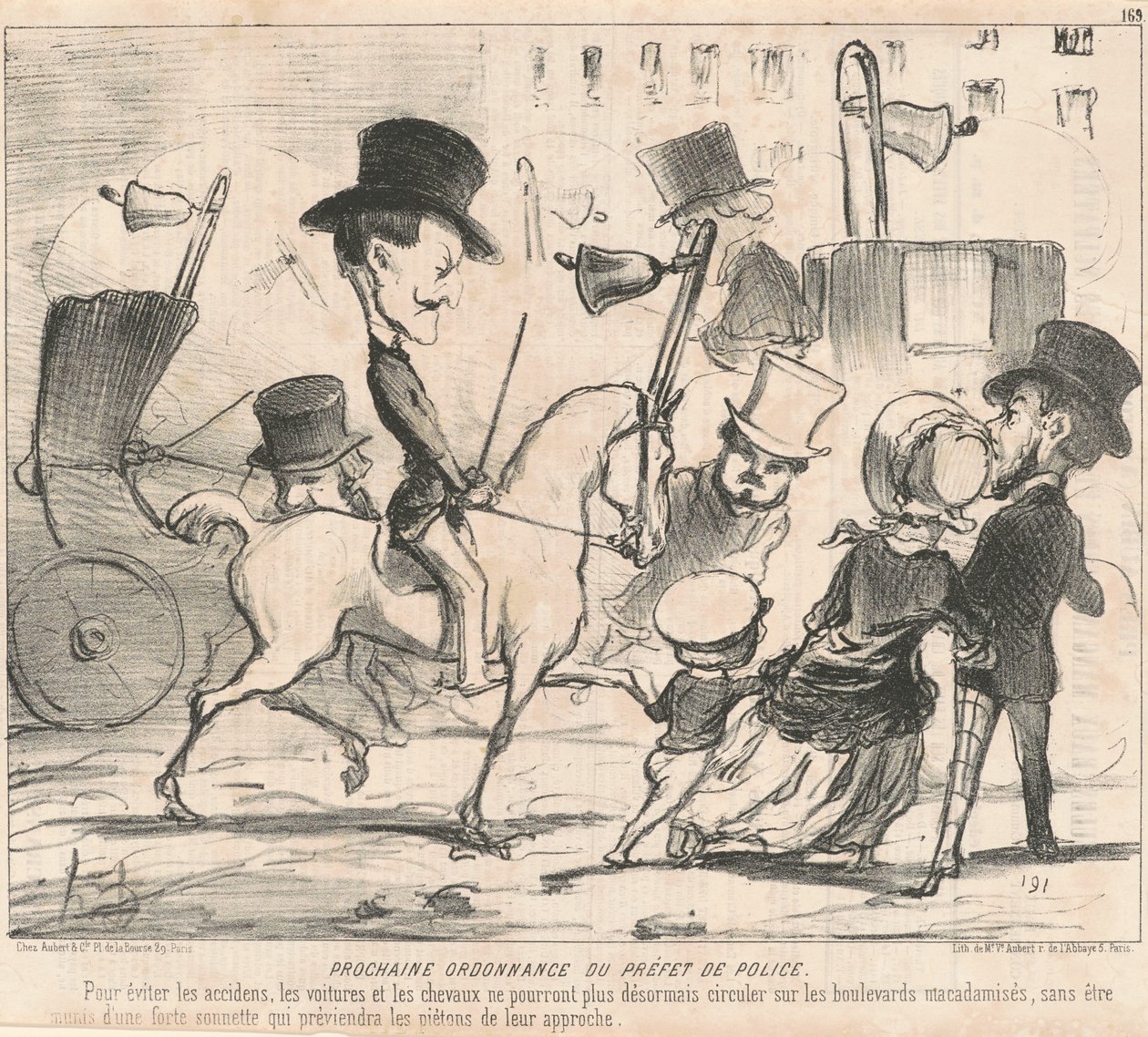 Emniyet müdürünün bir sonraki emri by Honoré Daumier