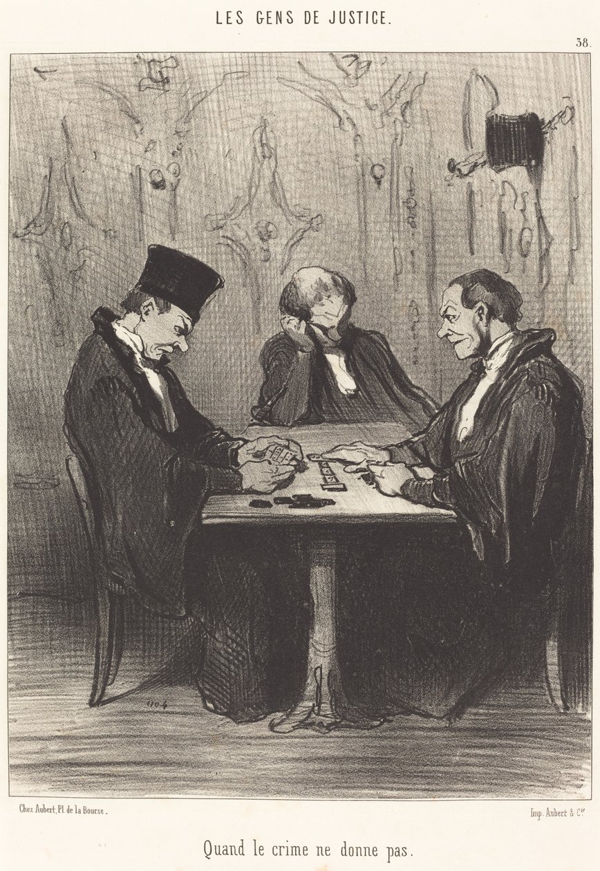 Suç vermediğinde by Honoré Daumier