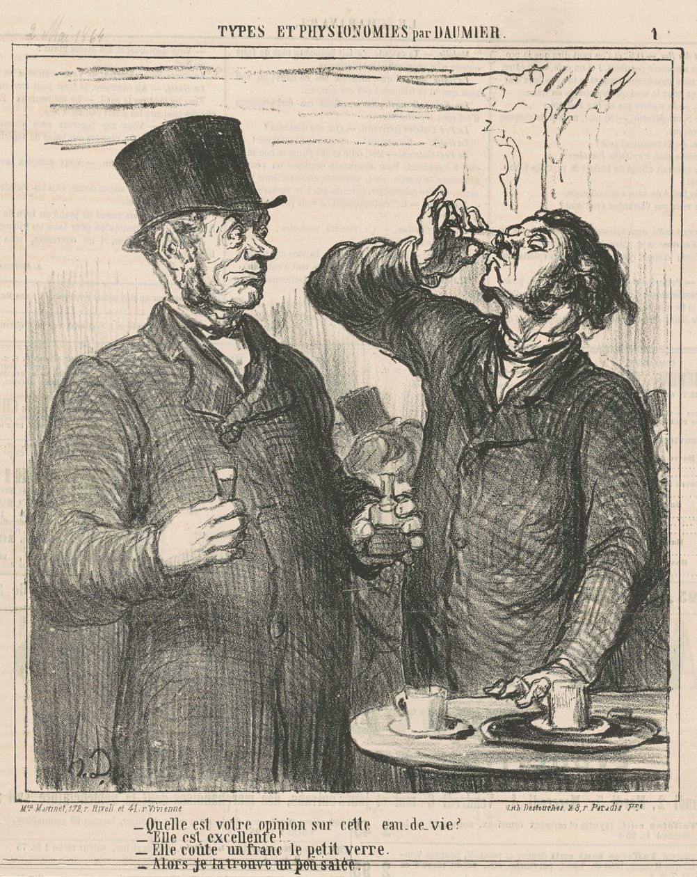 hakkındaki görüşünüz nedir... by Honoré Daumier