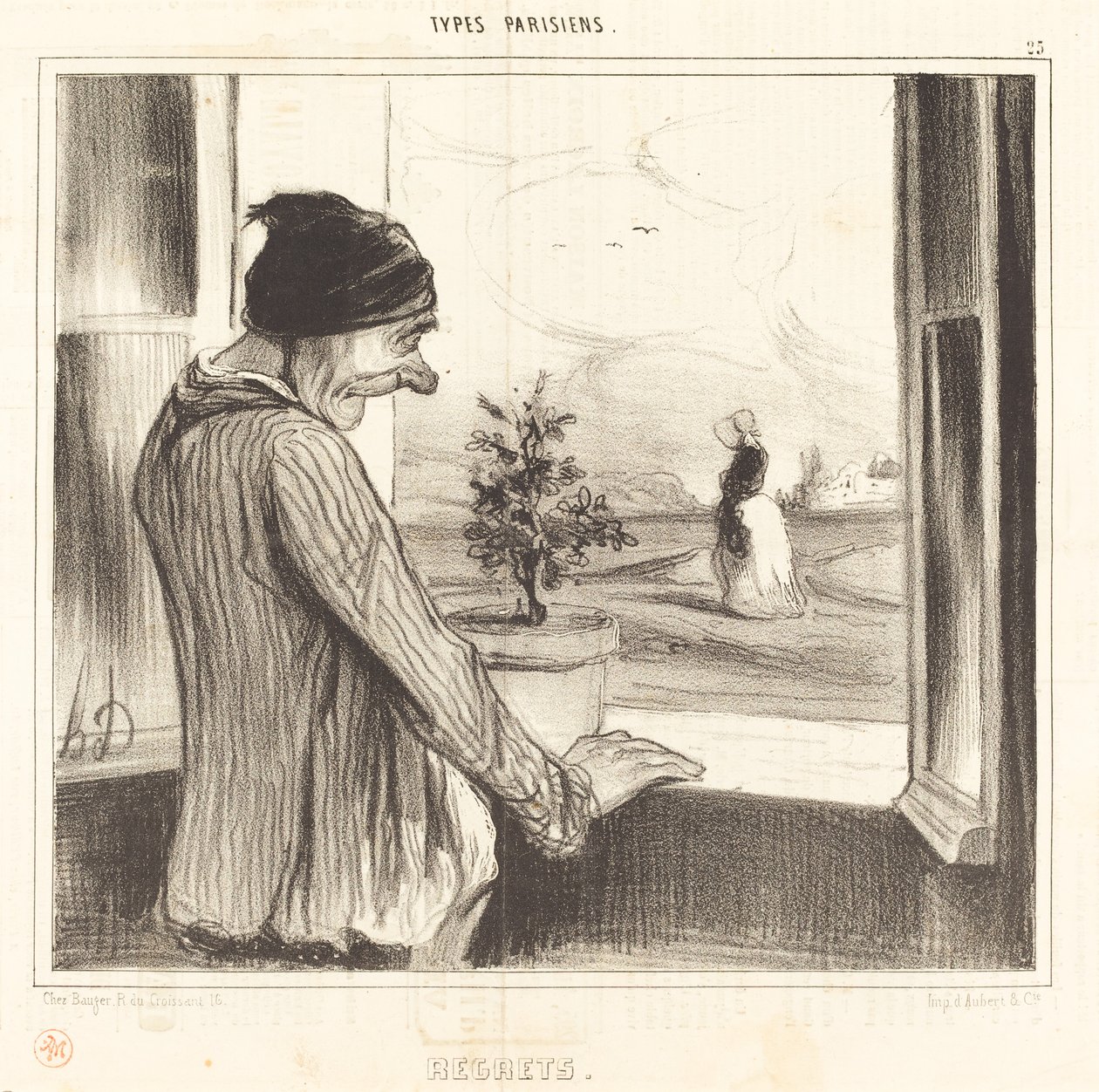 pişmanlıklar by Honoré Daumier
