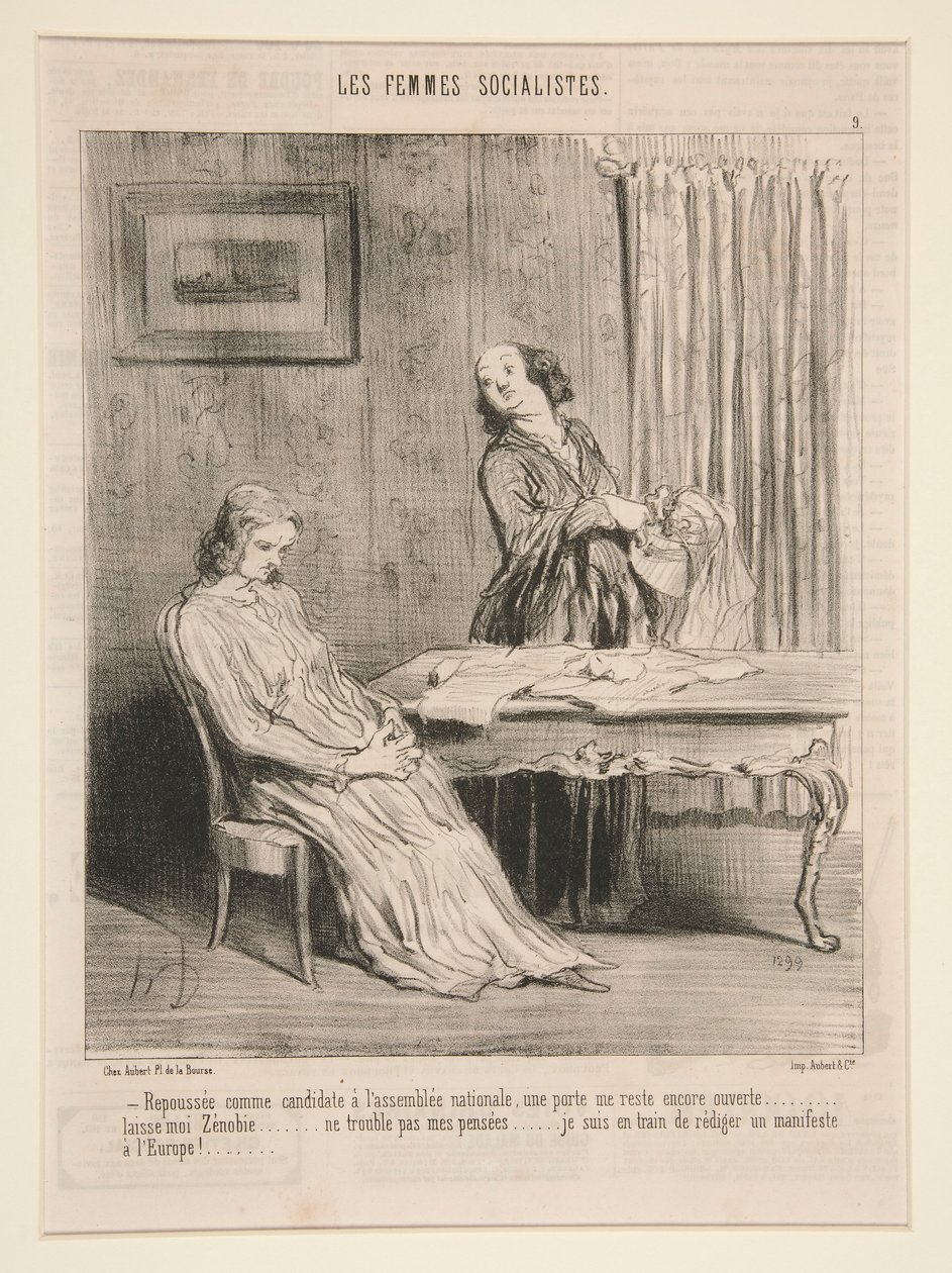 Aday adayı olarak reddedildi by Honoré Daumier
