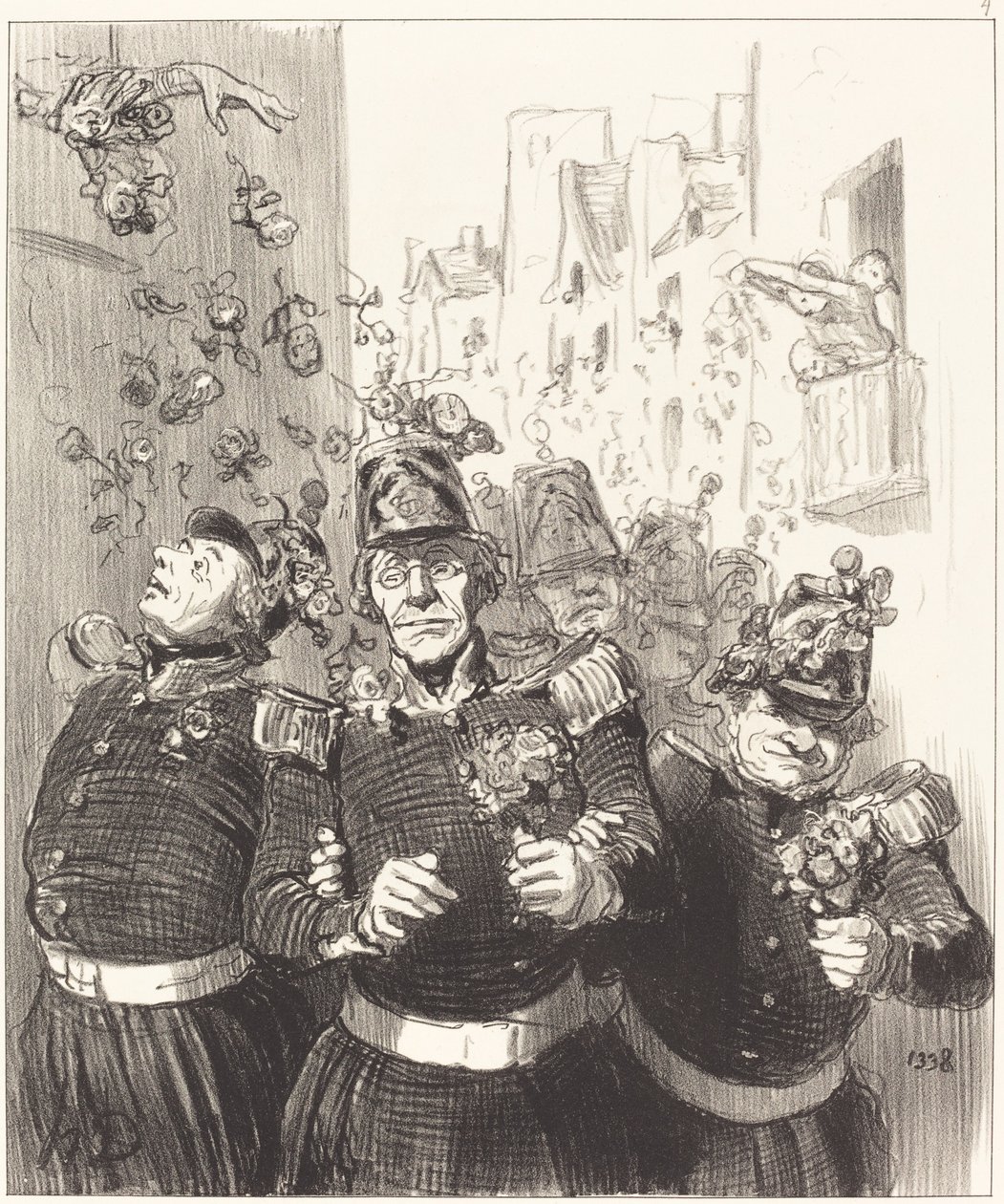 Rifolard hiç olmadığı kadar büyülendi... by Honoré Daumier