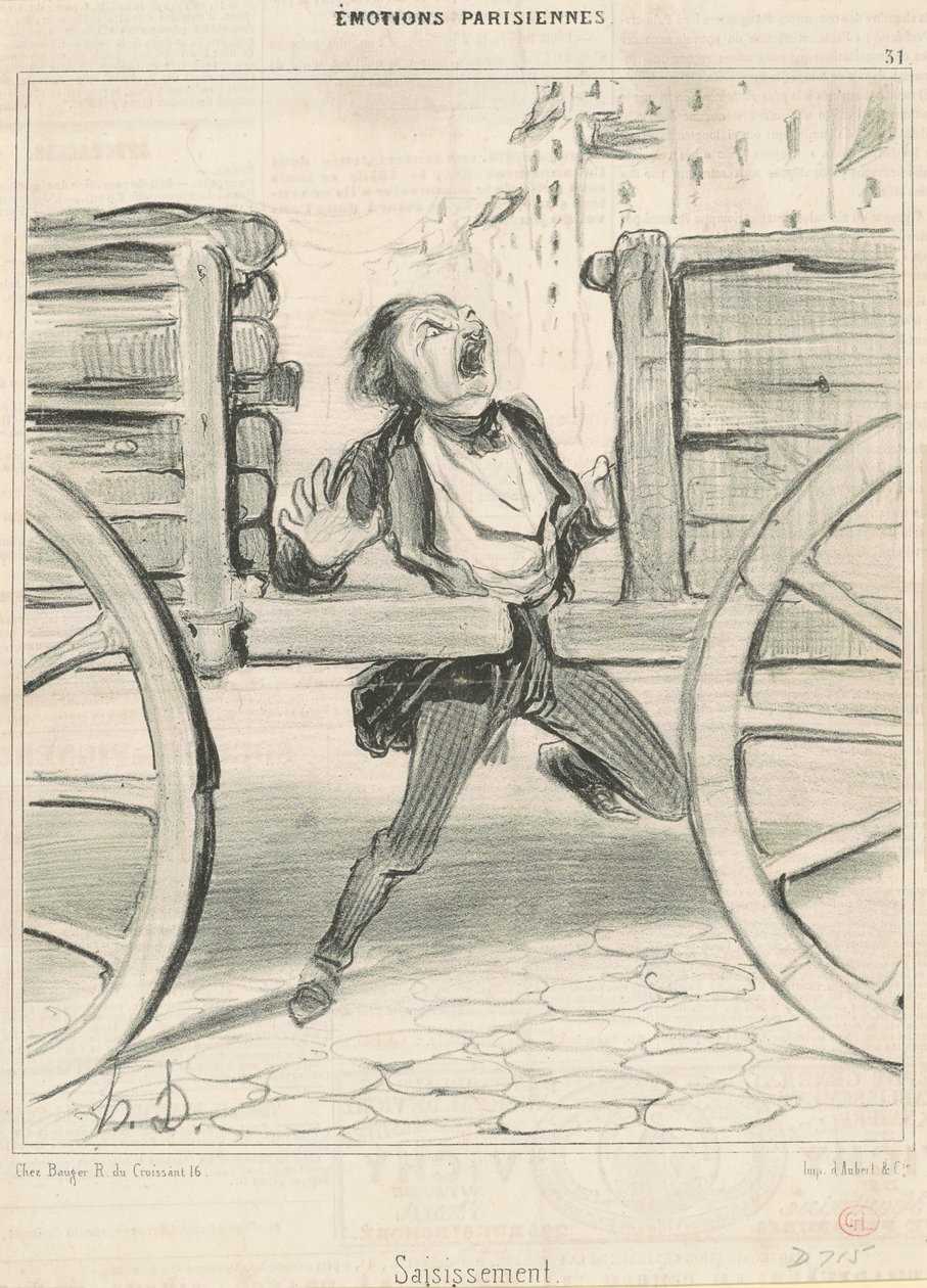 Nöbet by Honoré Daumier