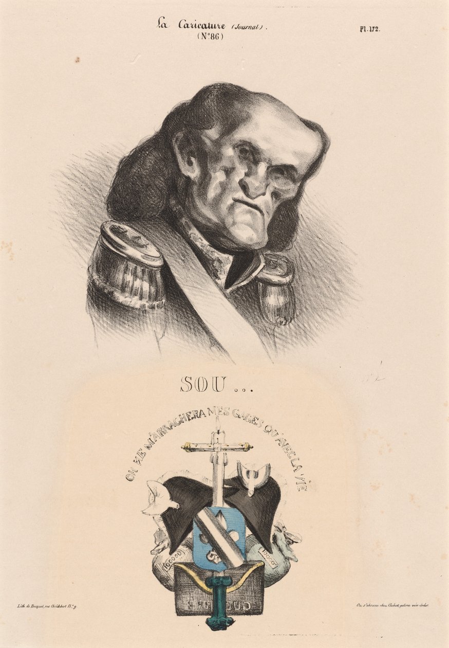 Ruh (Mareşal) by Honoré Daumier