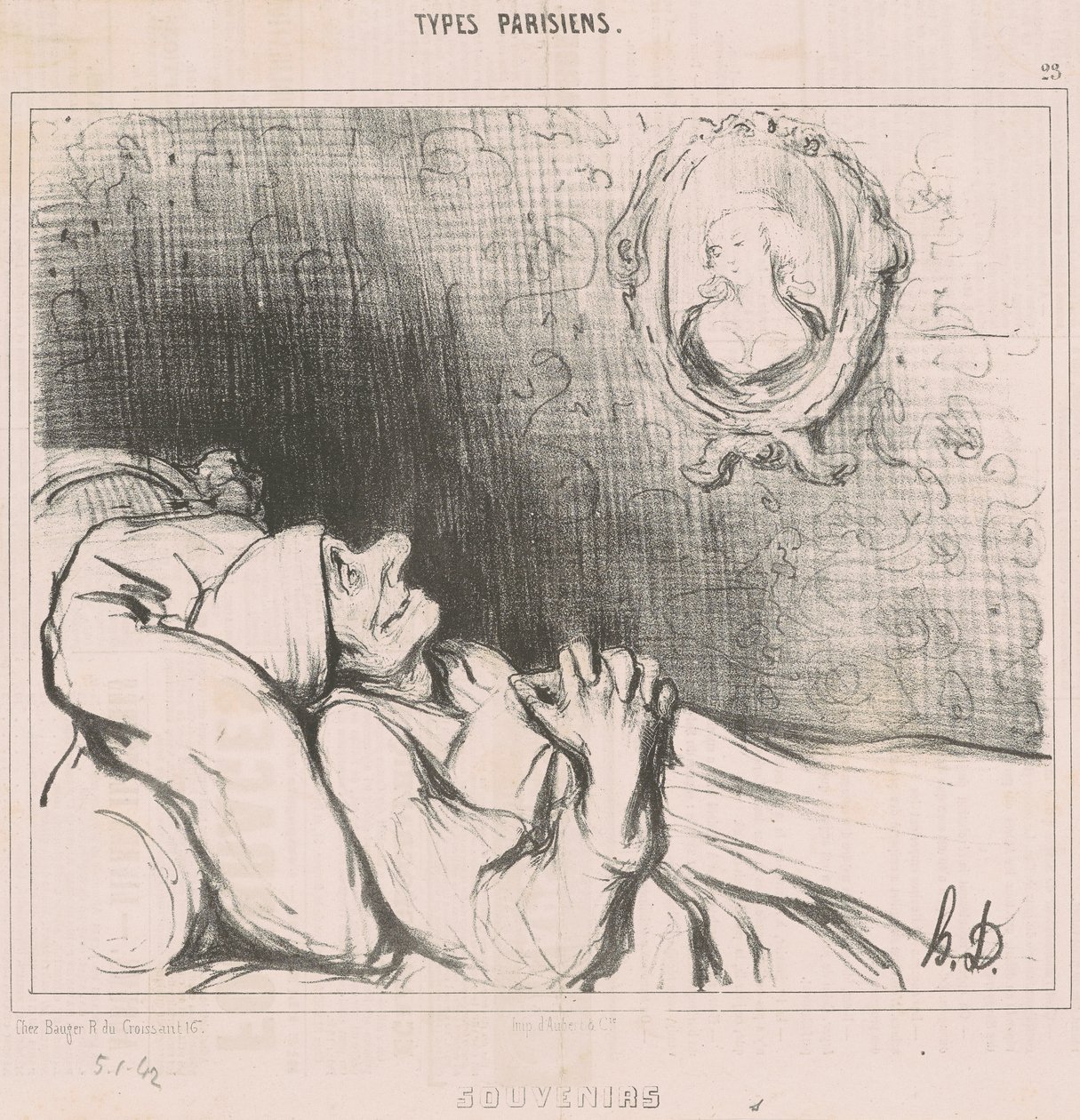 hediyelik eşyalar by Honoré Daumier