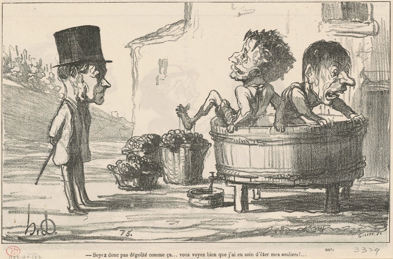 O yüzden bu kadar tiksinme... by Honoré Daumier